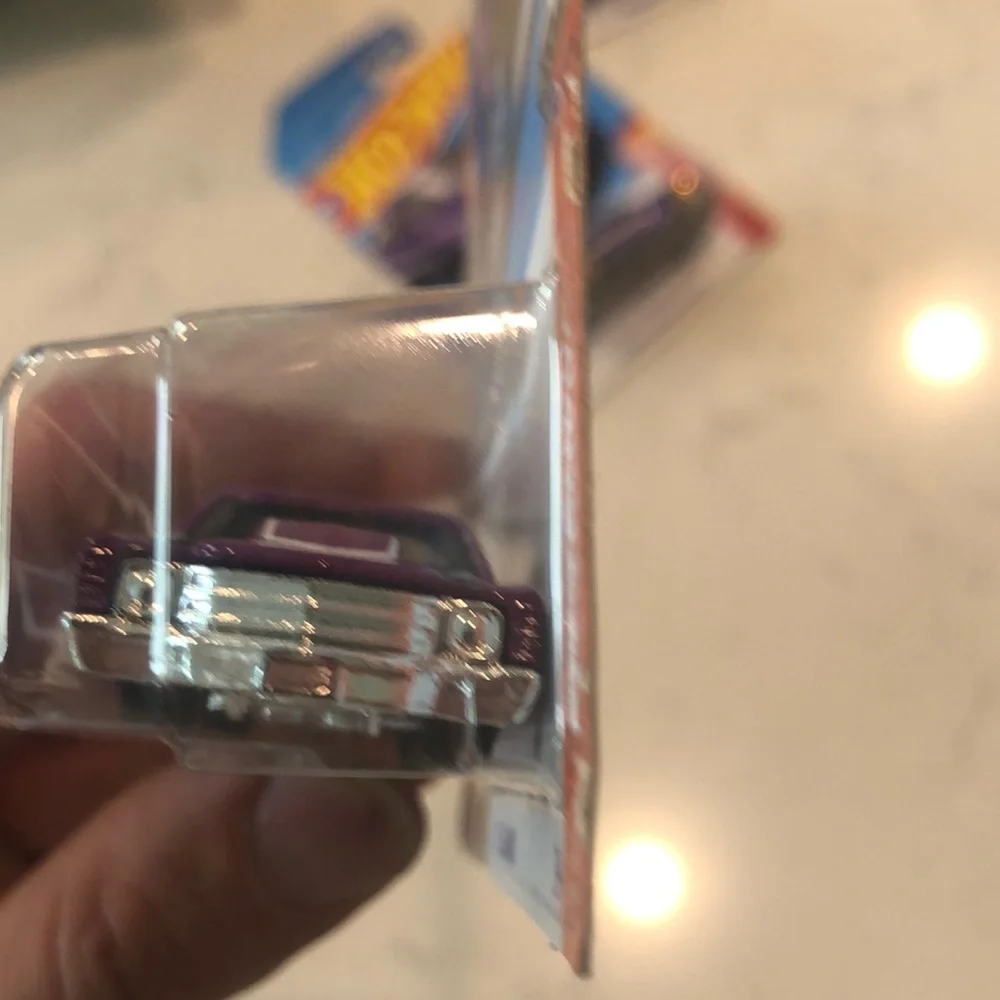 Purple '71 El Camino Toy Car